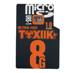 Memoria Micro SD Toxiik 8GB | Clase 10 UHS-1 | Rendimiento Ultra Super Fast | Alta Durabilidad