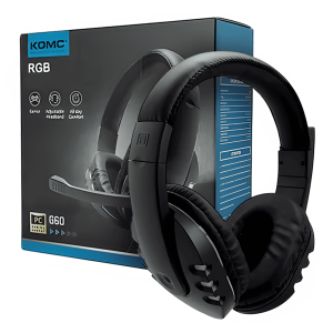 Audífonos Gamer KOMC G60 | Iluminación | Sonido de Alta Fidelidad | Micrófono de Alta Sensibilidad