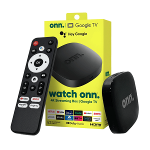 onn. Google TV 4K Streaming Box | Android 14.0 | 8GB RAM + 128GB ROM | Dolby Audio | Chromecast Built-in