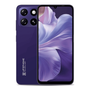 Celular Lifephone Hero | Almacenamiento Gigante de 256GB + 4GB RAM | Pantalla Infinita con Notch de Gota | Cámara Cuádruple IA | Diseño Premium