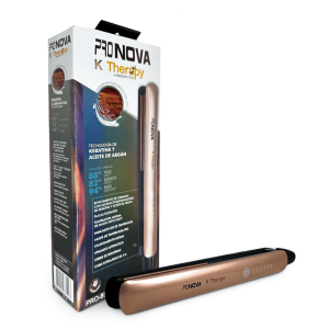 Plancha Profesional Pronova PRO-8599 – Tecnología de Keratina y Aceite de Argán con Placas de Cerámica