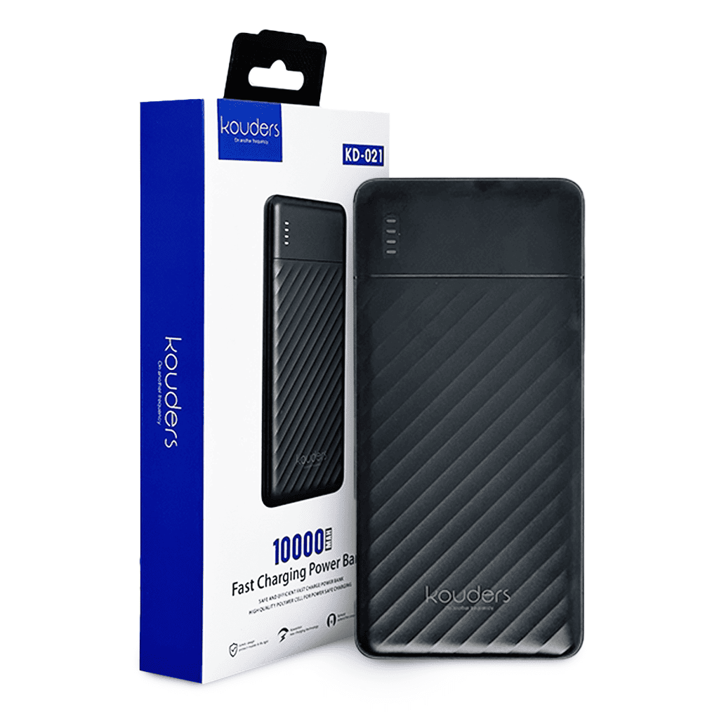 Power Bank Kouders 10,000mAh KD-021 - Batería Externa de Carga Rápida