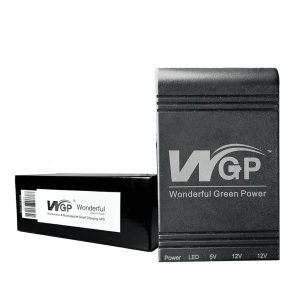 Mini UPS WGP 103A | Batería de Respaldo de 10.400 mAh | Salidas DC 5V, 12V y 12V | Protección para Módem y Router | Sistema Anti-Bajones