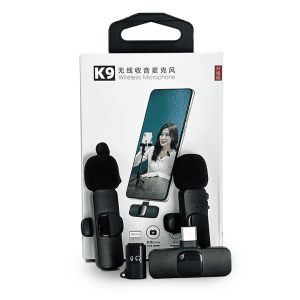 Micrófono Inalámbrico K9 - Conector Tipo C + Lightning