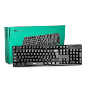 Teclado Logitech K122 | Alámbrico | Delgado