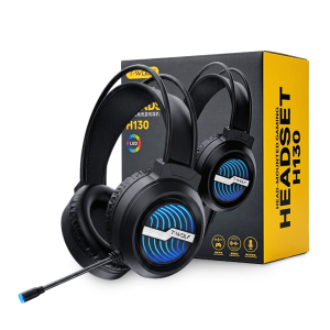 Audífonos Gamer Headset T-WOLF H130 (LED Light & Mic)