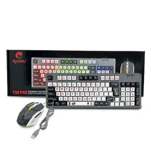 Set de Teclado y Mouse Inalámbrico Raiku T98 Pro | Lumínico