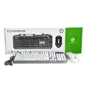 Set de Teclado y Mouse Gamer Lemeide T25 | Colorful LED