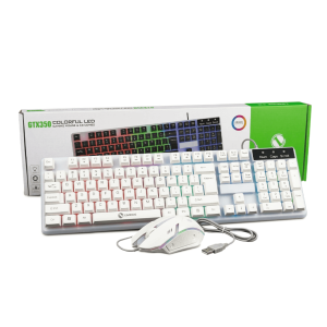 Set de Teclado y Mouse Gamer Lemeide GTX350 | Colorful LED