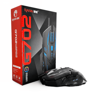 Mouse Gaming Raiku G702 Luminous (Wired Pro)