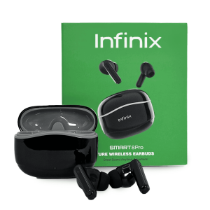 Audífonos Inalámbricos Infinix Smart 8 Pro TWS - Black Edition