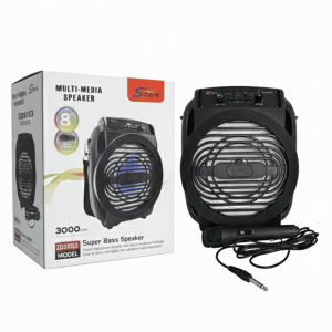 Corneta Inalámbrica SING-E ZQS8153 de 8" - Speaker Super Bass con Batería de 3000mAh