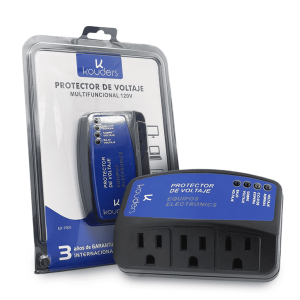 Protector de Voltaje Multifuncional Kouders KD-V003 - 120V para Equipos Electrónicos