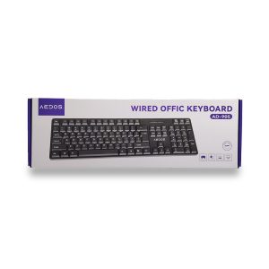 Teclado USB Estándar Aedos AD-905 Ultra Resistente