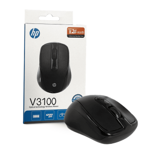 Mouse Inalámbrico HP V3100 - Tecnología Óptica de 1200 DPI con Ahorro de Energía Inteligente