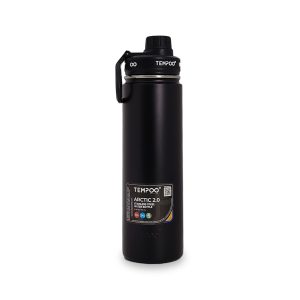 Termo Tempo Arctic 2.0 | 24oz (710ml) | Botella de Acero Inoxidable Insulada | Tapa Deportiva con Boquilla y Agarre Ergonómico