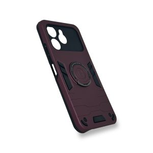 Case Transformer Rugged Armor | Soporte de Anillo 360° y Núcleo Magnético | Compatible con Tecno Spark 40