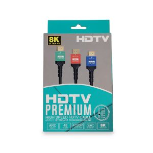 Cable HDTV 2.1 Ultra High Speed 8K Premium | Longitud 3 Metros