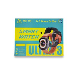 Smartwatch Maixinn Ultra 3 Max 114 | Pack 7 en 1 | Pantalla AMOLED