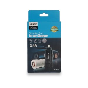 Cargador de Carro Dual USB 2.4A | Incluye Cable Micro-USB | Carga Eficiente para Vehículos