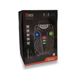 CORNETA INALAMBRICA AO AO-833 8 PULGADAS * 1 12W 1800mAh