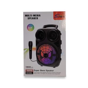 Corneta Bluetooth Sing-e Zqs6163 6.5 Pulgadas Spider Karaoke