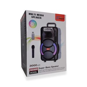 Corneta Bluetooth Sing-e Zqs8166w 8 Pulgadas 3000mah Super Bass