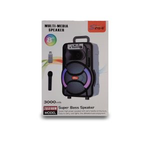 Corneta Bluetooth Sing-e Zqs8166w 8 Pulgadas 3000mah Karaoke