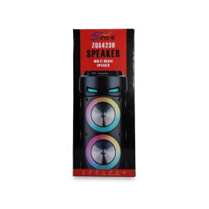 Corneta Bluetooth Sing-e Zqs4239 Doble 4 Pulgadas 16w Led