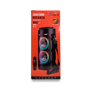 Corneta Inalámbrica Portátil SING-E ZQS4239W - Doble 4", 16W