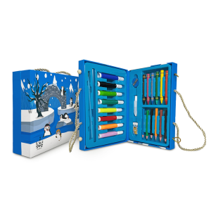 Set de Arte Infantil 36 Piezas KBX-36 - Kit Creativo Estilo Bolso Portátil