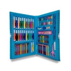 Mega Set de Arte Infantil | 86 Piezas | Estuche Organizador Premium KBX-86