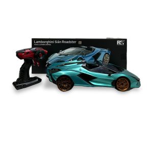 Lamborghini Sián Roadster R/C | Escala 1:18 | Edición Premier con Tecnología 2.4GHz y Luces LED | Color Rojo Pasión