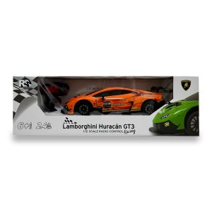 Lamborghini Huracán GT3 Radio Controlado | Escala 1:18 | Edición de Carreras con Luces LED y Control de 2.4GHz
