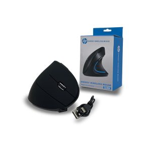 Mouse Inalámbrico Vertical Ergonómico HP S6000 | Recargable y Silencioso