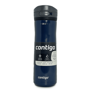 Vaso Termo Contigo Jackson Chill 2.0 - 20 oz (591 ml) - Color Blueberry con Tecnología AutoPop y Acero Inoxidable
