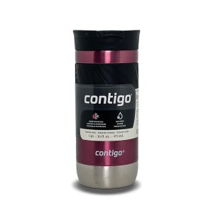 Vaso Termo Contigo Byron 2.0 | 16 oz (473 ml) | Color Azalea con Tecnología SNAPSEAL™