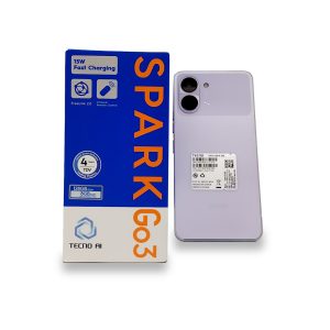 Celular Tecno Spark Go 3 | 128GB Almacenamiento + 4GB RAM | Carga Rápida 15W