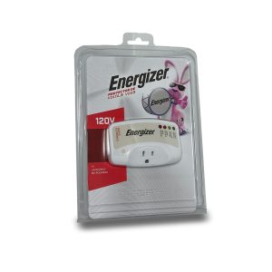 Protector de Voltaje Energizer V009 | 120V | Para TV, Lavadoras y Microondas