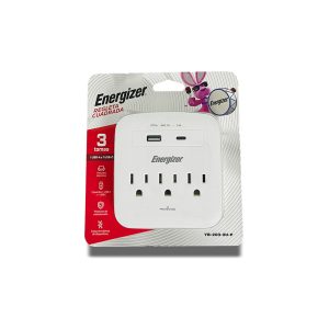 Protector de Voltaje Energizer V010-120V | Con Interruptor de Seguridad y Temporizador