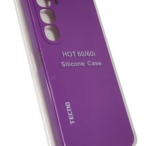 Silicone Case Premium Soft Touch | Protección de Cámara y Forro de Microfibra | Compatible con Infinix Hot 60 / Hot 60i