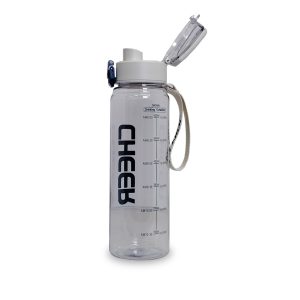 Botella de Agua Motivacional | 910 ml | Plástico Libre de BPA con Marcadores de Tiempo