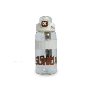 Termo Motivacional "Happy Sunday" | 850 ml | Diseño en Degradado con Marcadores de Tiempo y Pitillo