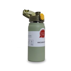 Termo de Acero Inoxidable Vacuum Bottle | 600 ml | Tapa de Apertura Rápida SUS 304