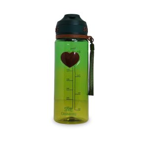 Botella de Agua Sport con Degradado | 750 ml | Diseño con Marcador de Medición y Correa