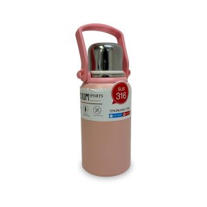 Termo Diamond Pot Motivacional | 1.2 Litros (1200 ml) | Diseño de Cristal Tallado con Marcadores de Tiempo y Pitillo