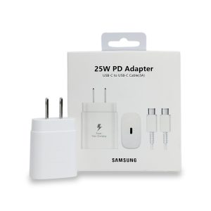 Cargador de Pared Samsung Serie Super Fast Charging 25W USB-C a USB-C