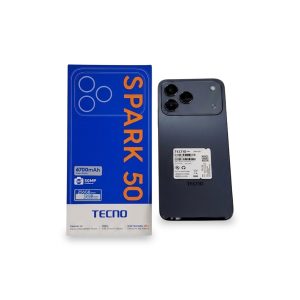 Celular Tecno Spark 50 | 256GB Almacenamiento + 4GB RAM | Mega Batería 6700mAh + Cámara 50MP