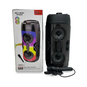 Corneta Karaoke Bluetooth Sing-e Zqs4291 Doble 4" 16w Bass