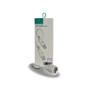 Cable Kouders KD-67 USB-C a USB-C 6A Power Delivery Fast Charging